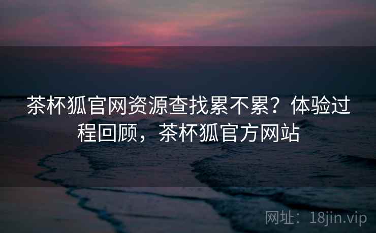茶杯狐官网资源查找累不累?体验过程回顾,茶杯狐官方网站 茶杯狐官网资源查找累不累?体验过程回顾,茶杯狐官方网站